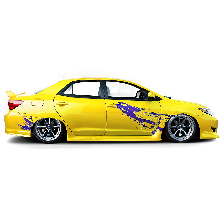 Toyota Corolla Custom Paint Job Png 38 PNG Image