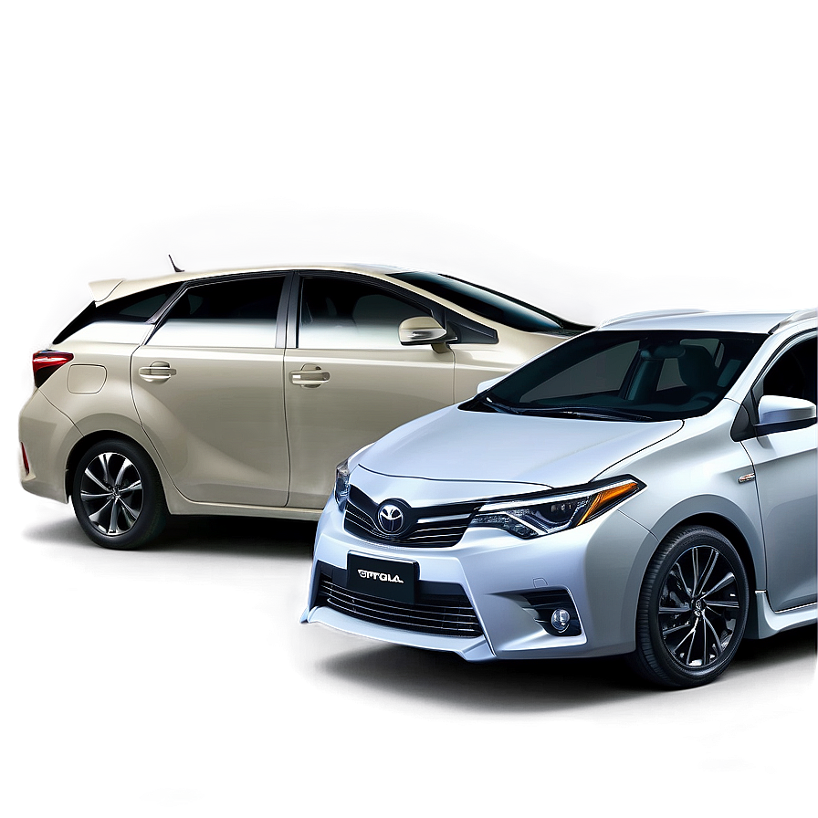 Toyota Corolla Family Car Design Png Muv25 PNG Image