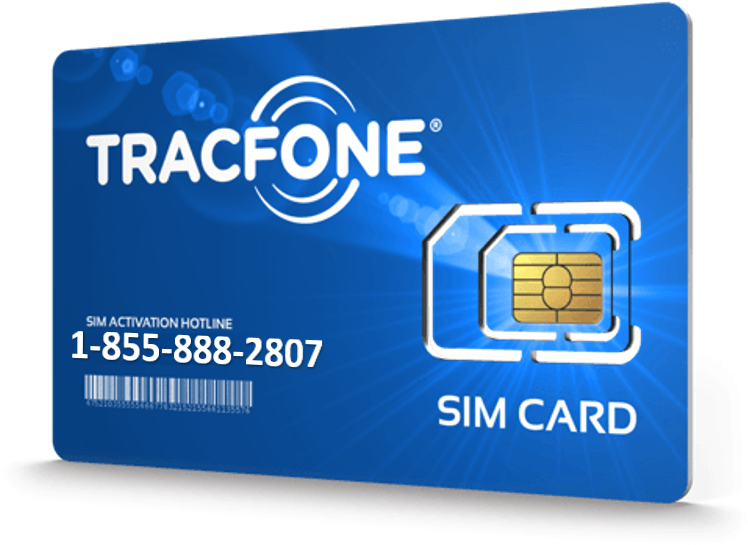 Tracfone S I M Card Activation PNG Image