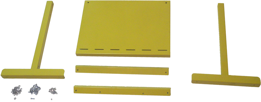 Track Hurdle Components Disassembled PNG Image