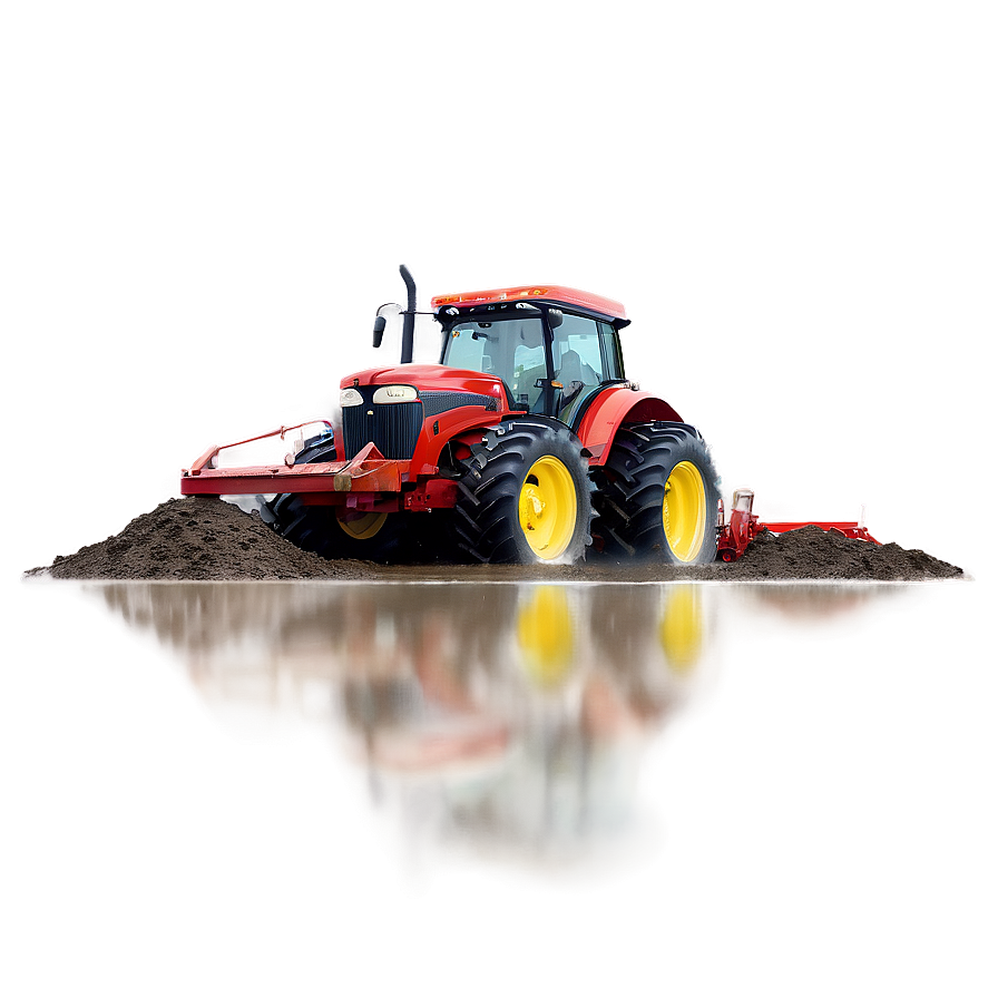 Tractor In Mud Png Hcq PNG Image