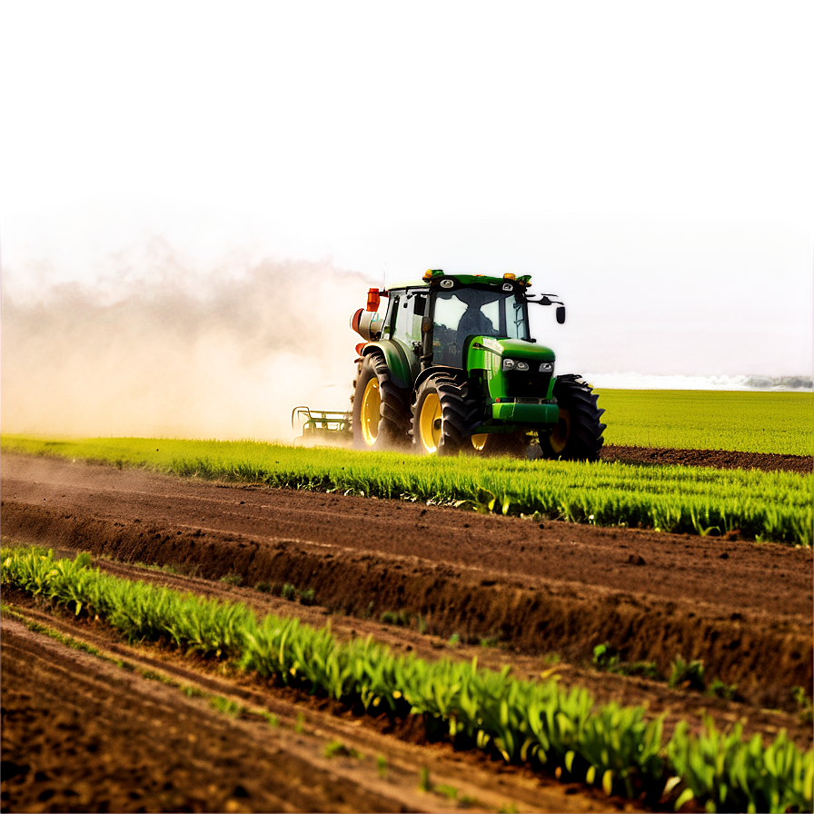 Tractor Spraying Crops Png Dne PNG Image