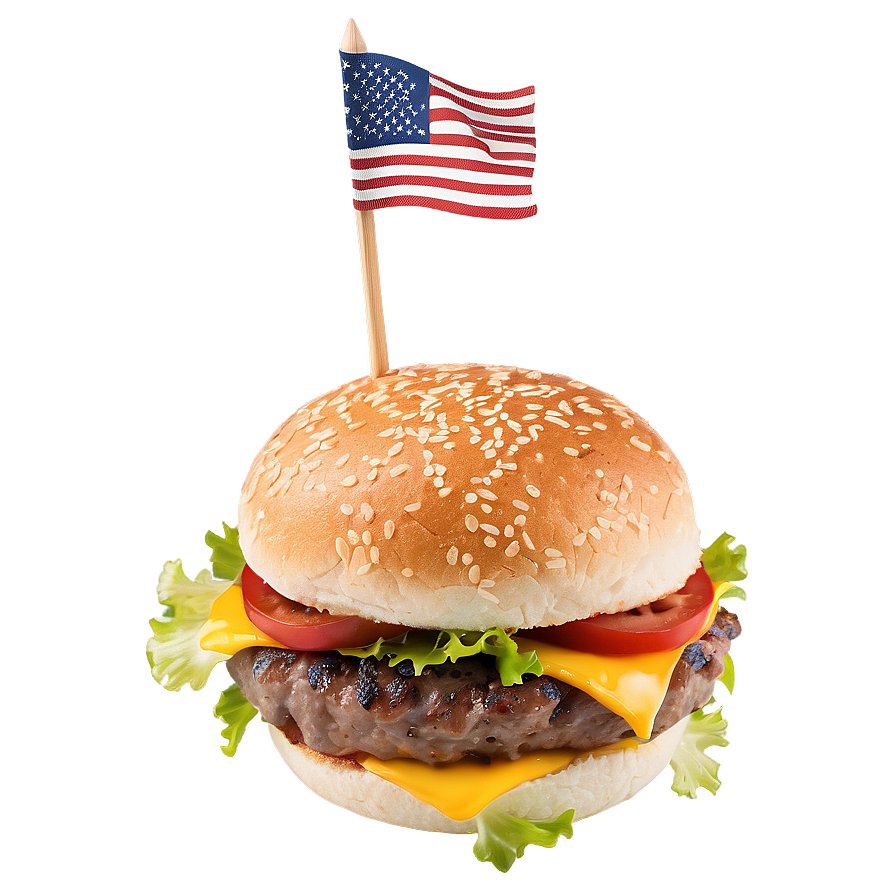 Traditional American Hamburger Png 05242024 PNG Image