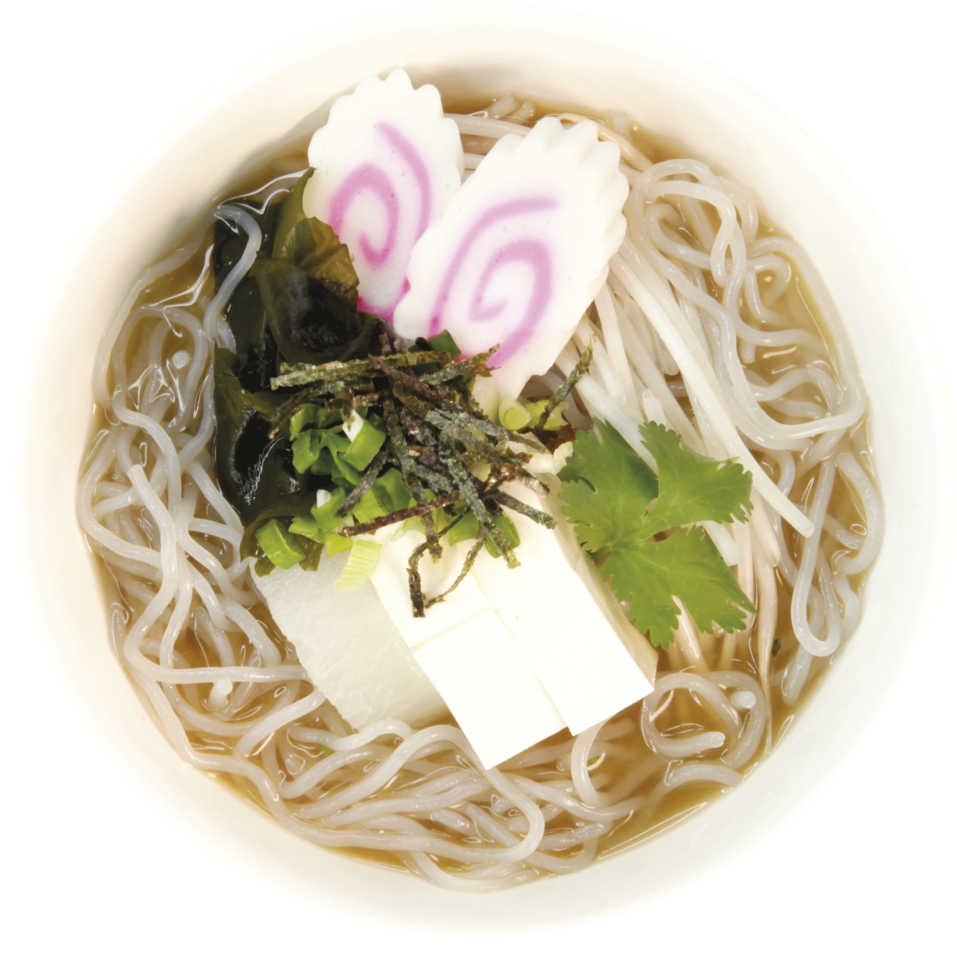 Traditional Asian Noodle Soup PNG Image