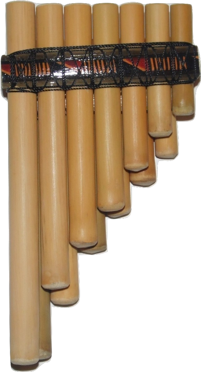 Traditional Bansuri Flute PNG Image