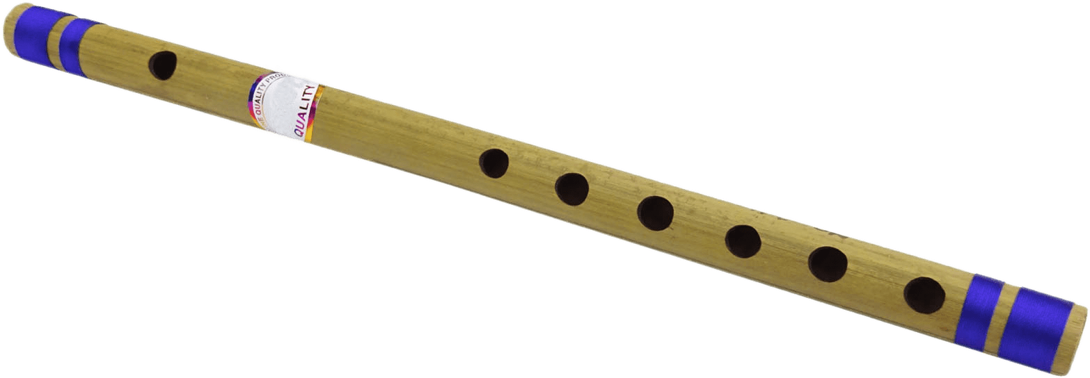 Traditional Bansuri Flute PNG Image