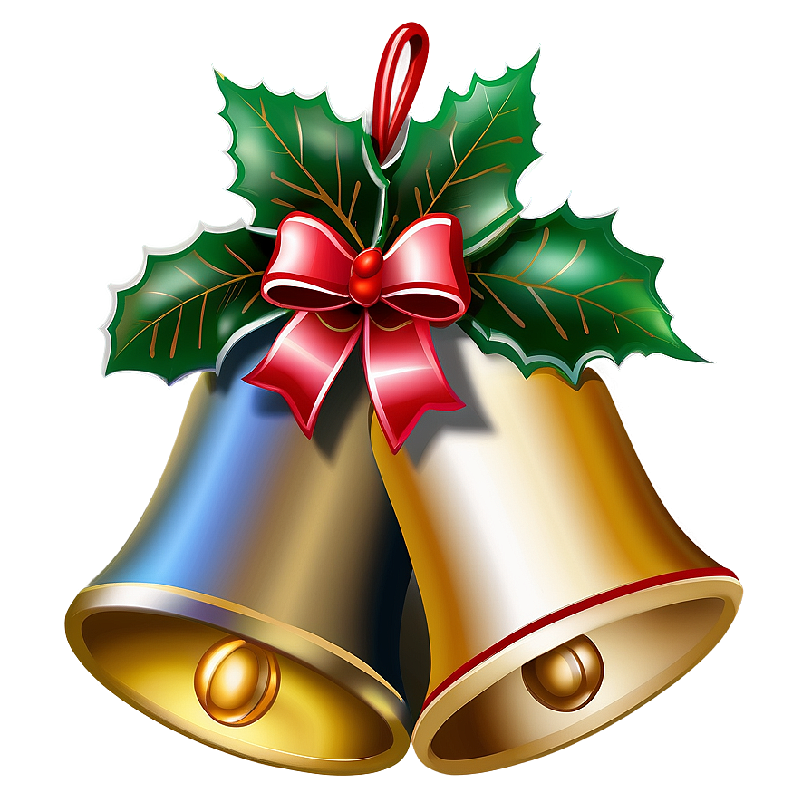 Traditional Christmas Bell Png Vfw PNG Image