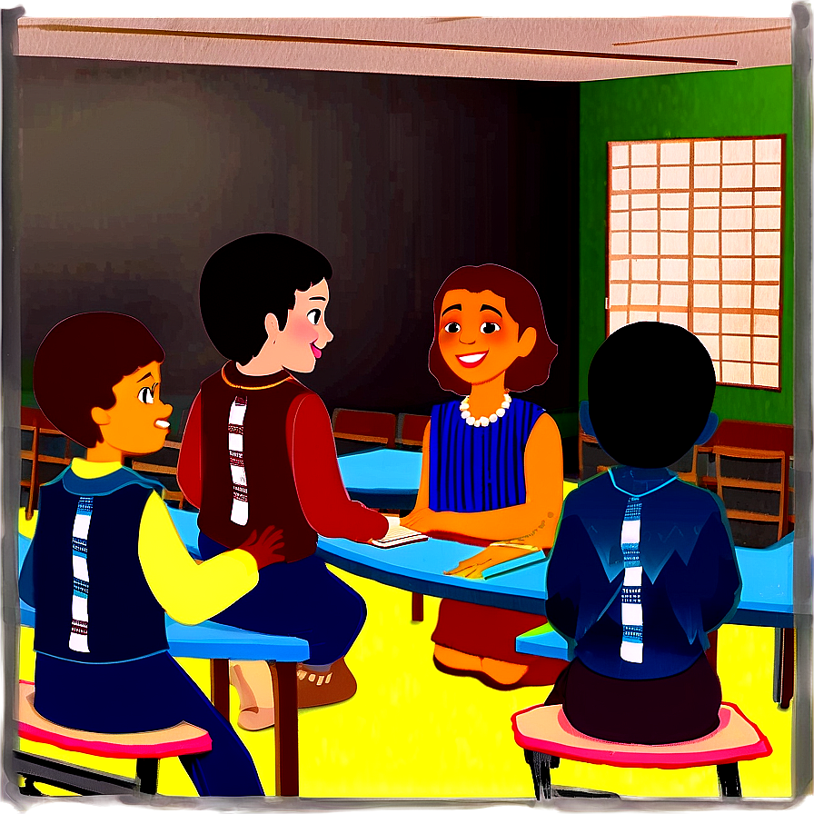 Traditional Classroom Setting Png Kuu PNG Image