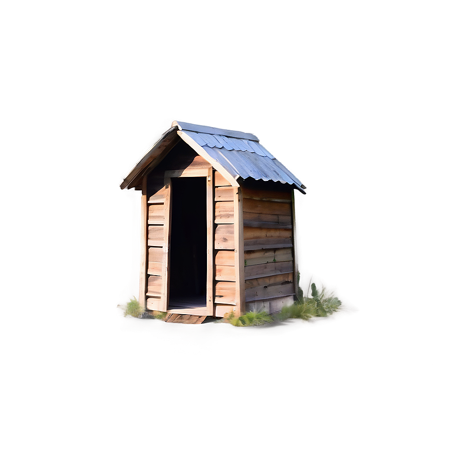 Traditional Countryside Outhouse Png 06262024 PNG Image