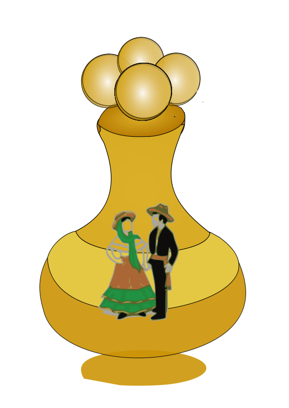 Traditional Dance Pawn Chess Piece PNG Image