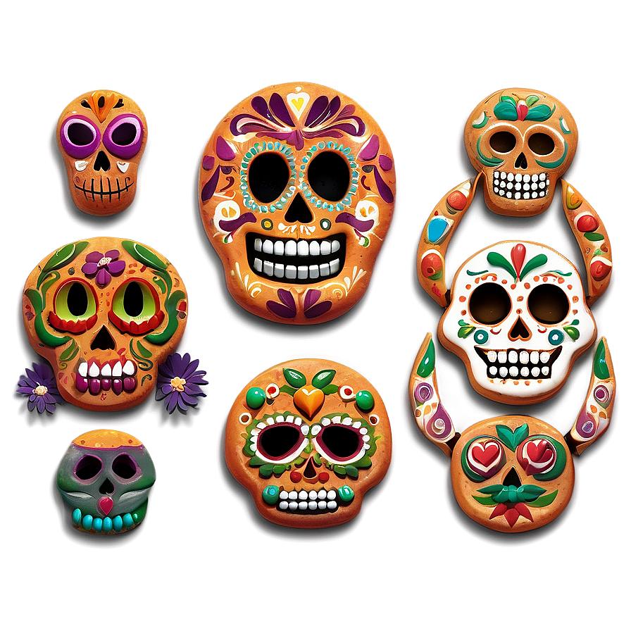 Traditional Dia De Los Muertos Foods Png 74 PNG Image