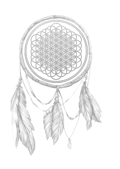 Traditional Dreamcatcher Illustration PNG Image