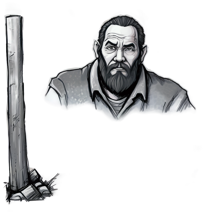 Traditional Hobo Sketch Png 38 PNG Image