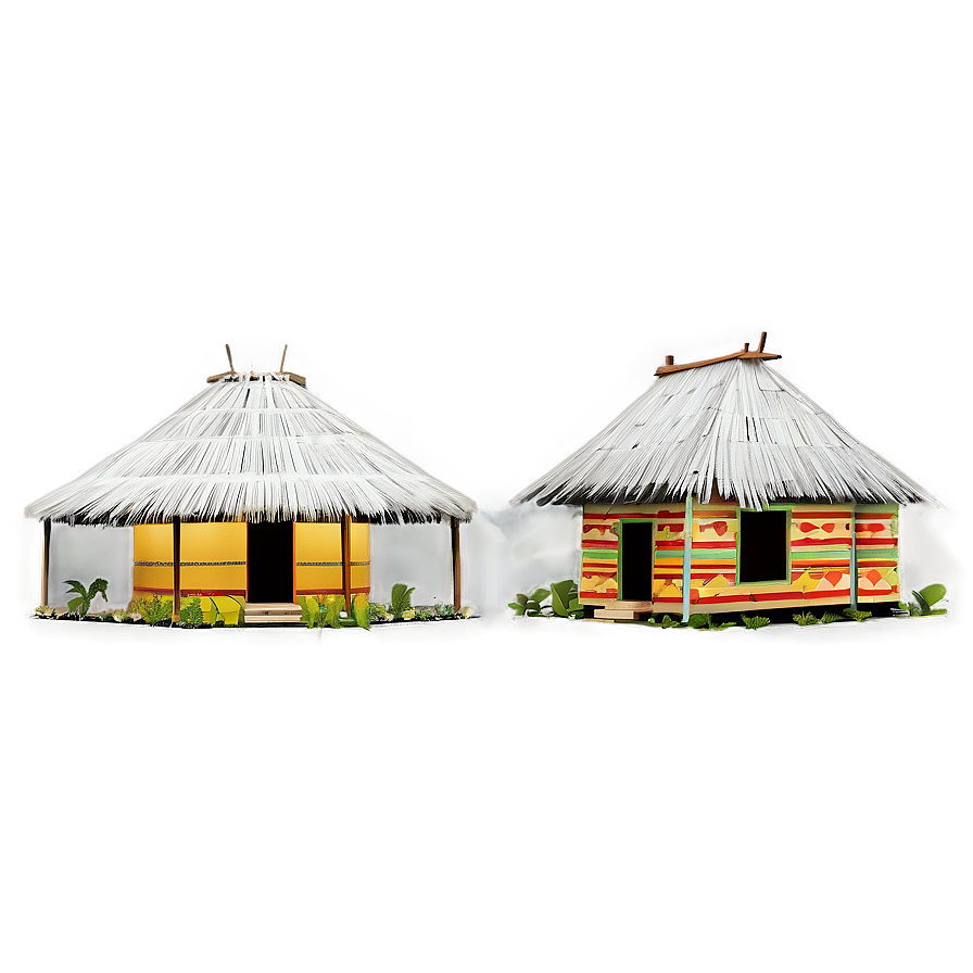 Traditional Houses Png Cwt PNG Image