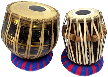 Traditional Indian Tabla Drums PNG Image