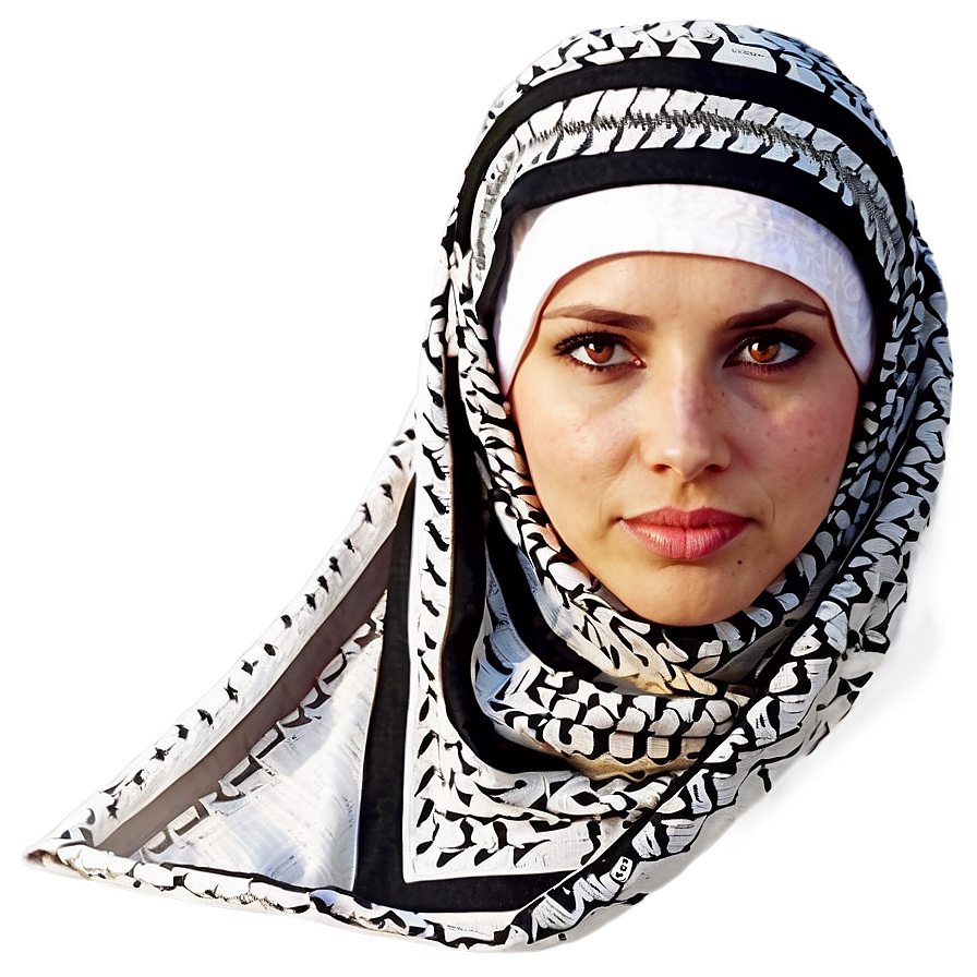 Traditional Keffiyeh Pattern Png 38 PNG Image