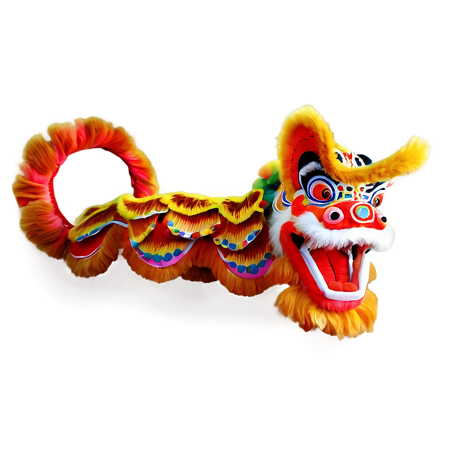 Traditional Lion Dance Png Kdg PNG Image