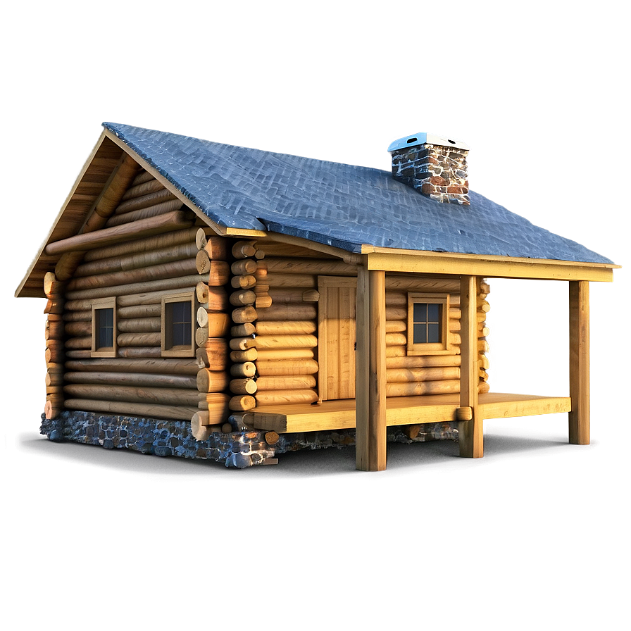 Traditional Log Cabin Design Png 06122024 PNG Image