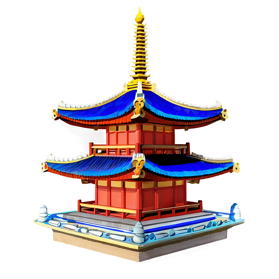 Traditional Pagoda Building Png 89 PNG Image