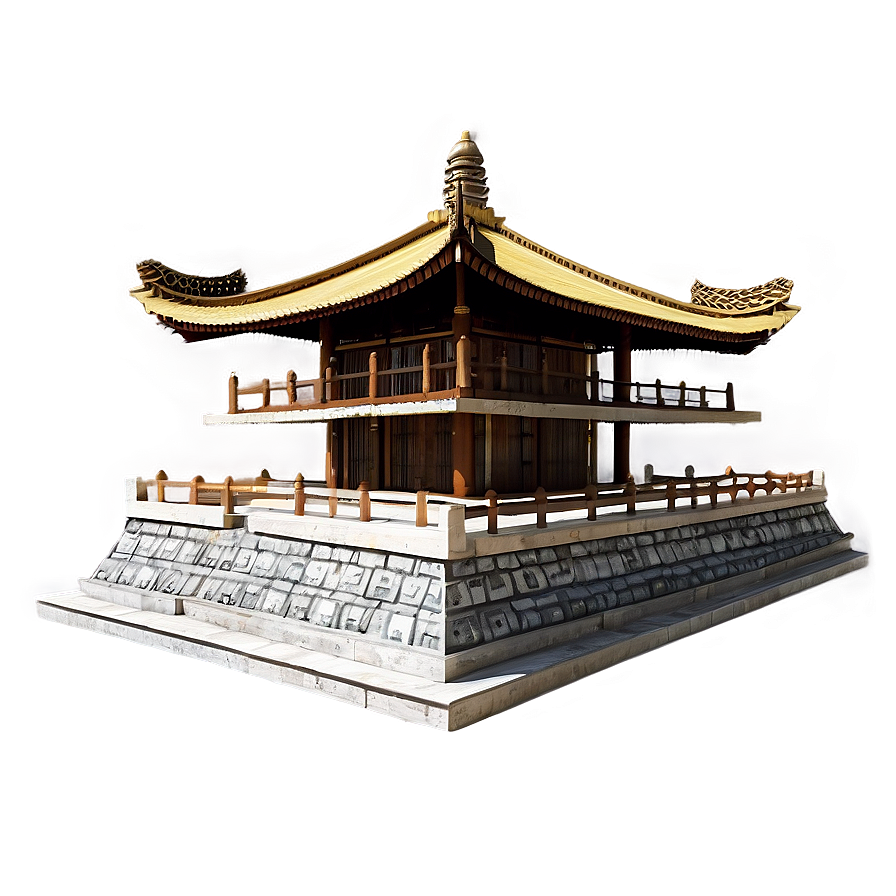 Traditional Pagoda Building Png Tsc PNG Image