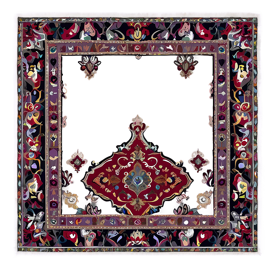 Traditional Persian Carpet Png 05242024 PNG Image