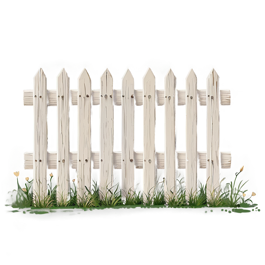 Traditional Picket Fence Png Jei PNG Image