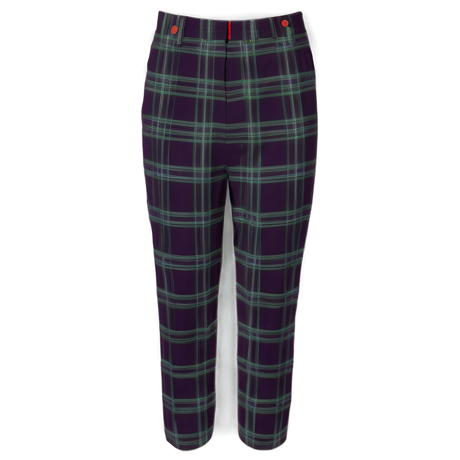 Traditional Plaid Tartan Pants Png Sds PNG Image