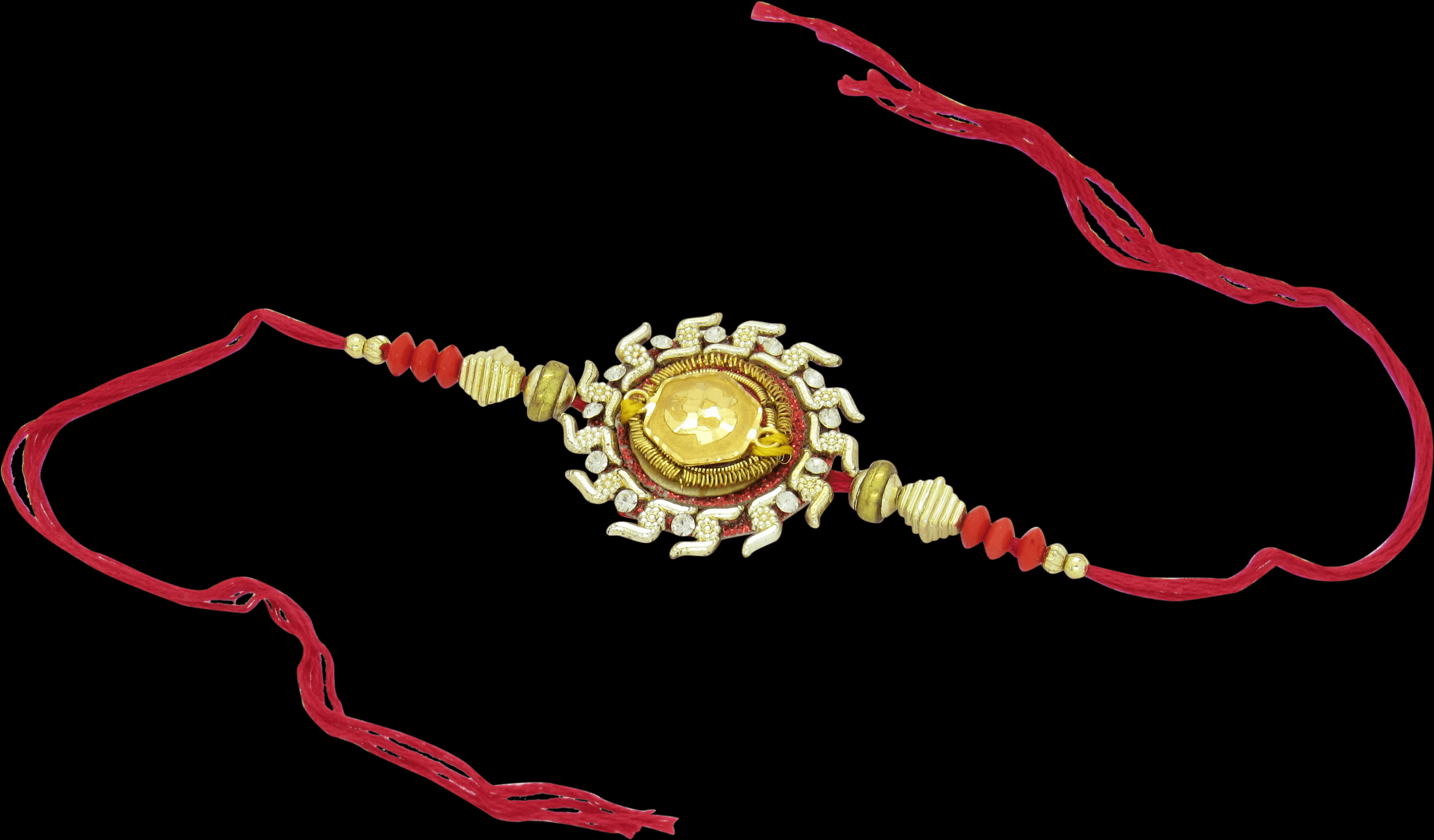 Traditional Rakhi Bracelet PNG Image