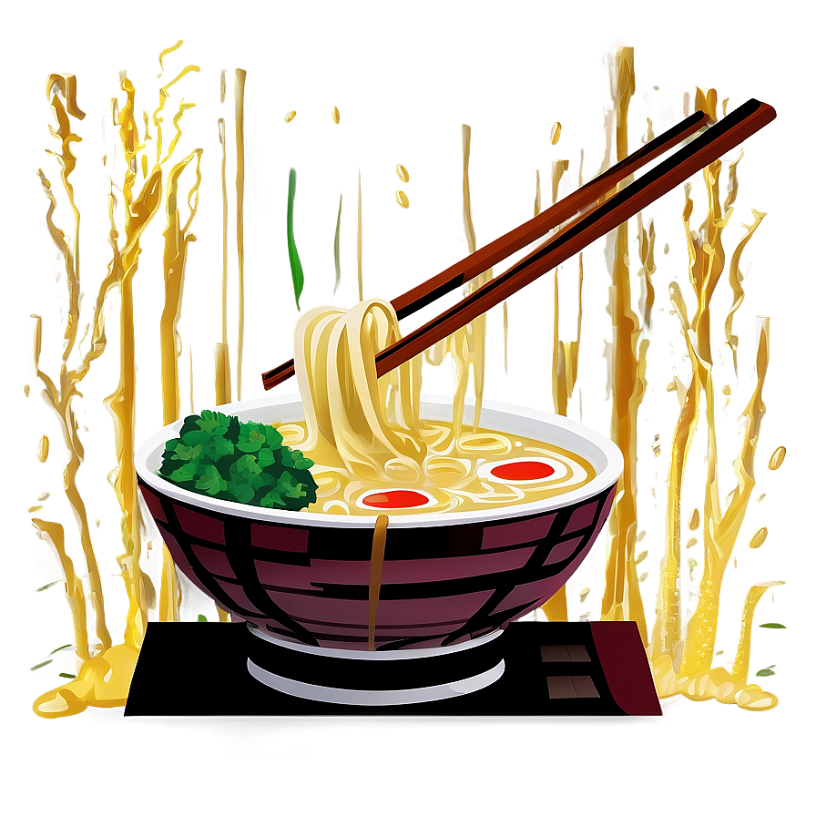 Traditional Ramen Setup Png Ryr79 PNG Image