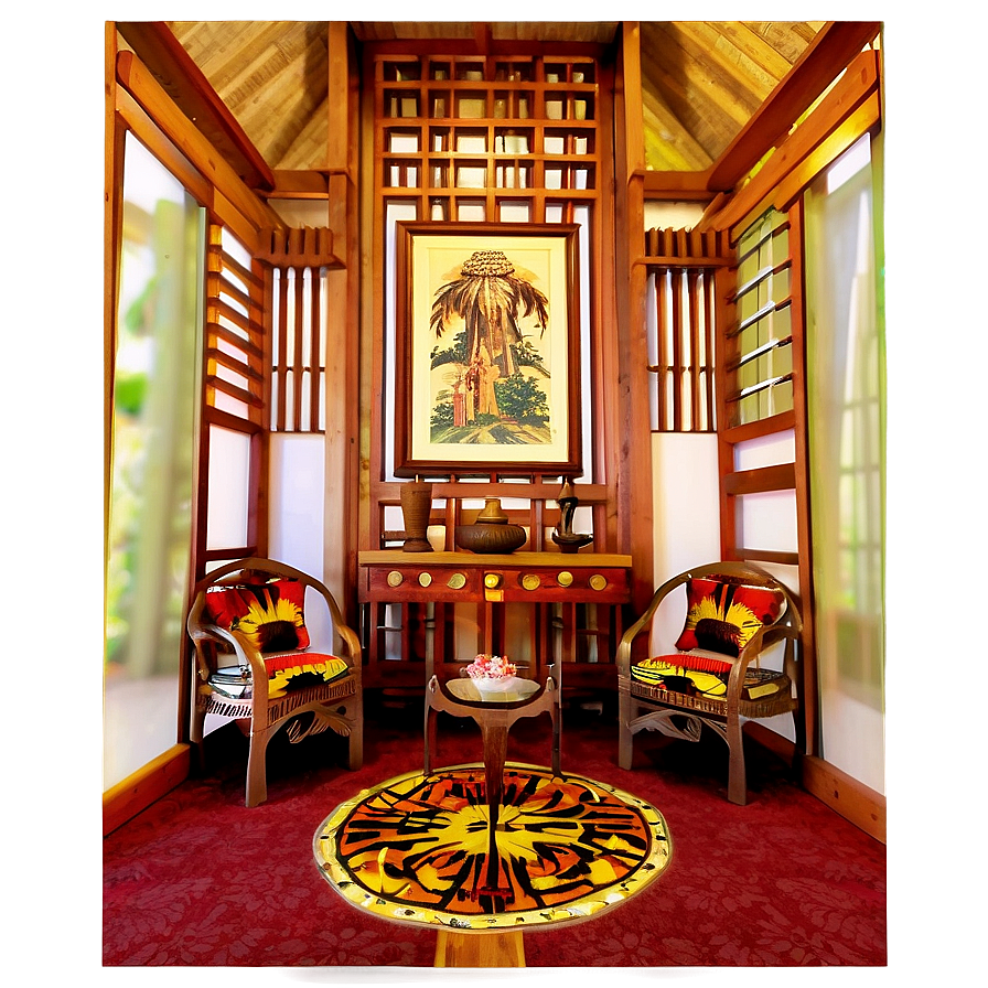 Traditional Room Setting Png Apy PNG Image