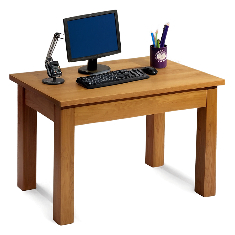 Traditional Student Desk Png Aoo PNG Image