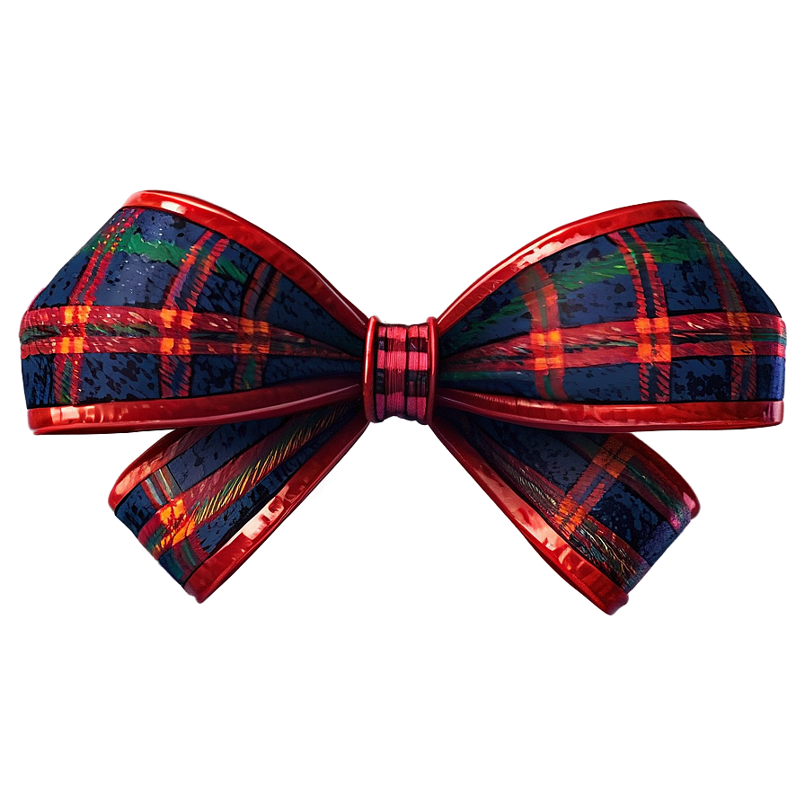 Traditional Tartan Bow Png 05042024 PNG Image