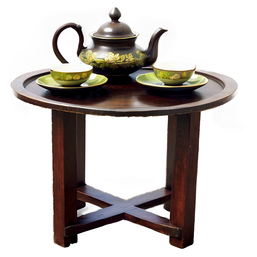 Traditional Tea Table Png 29 PNG Image