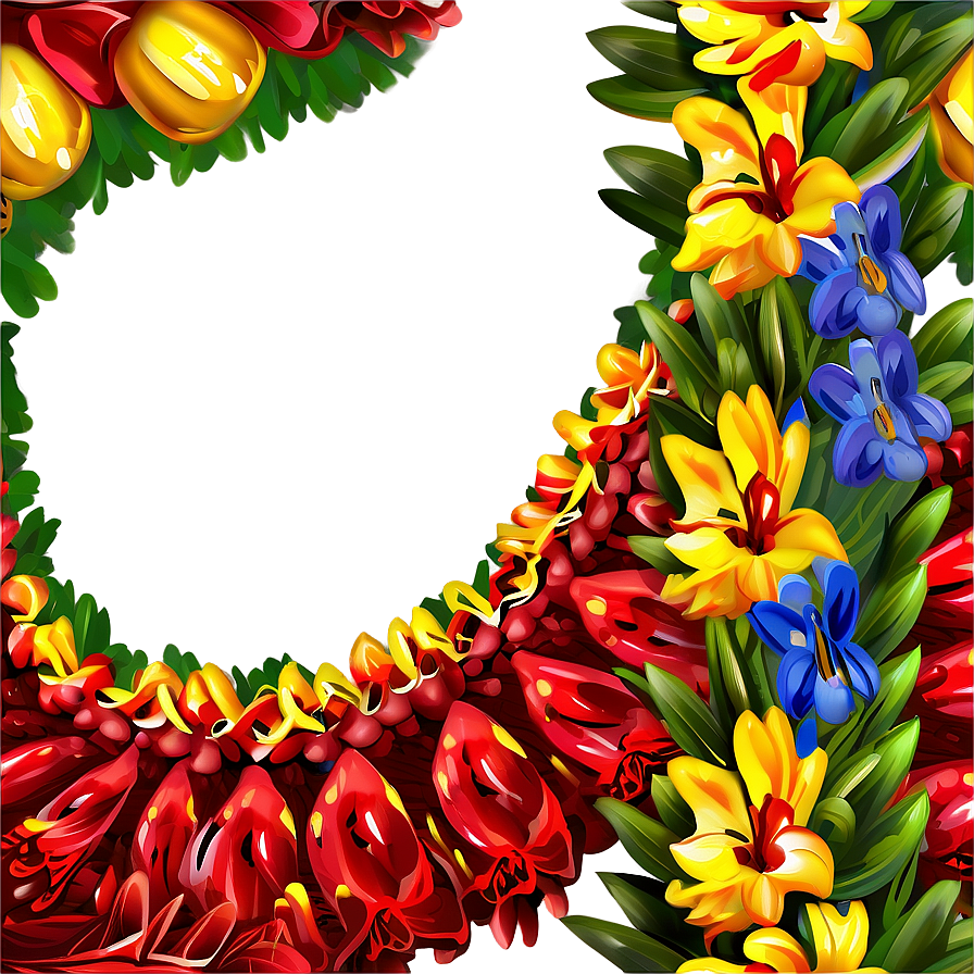 Traditional Ukrainian Wreath Png Chh15 PNG Image