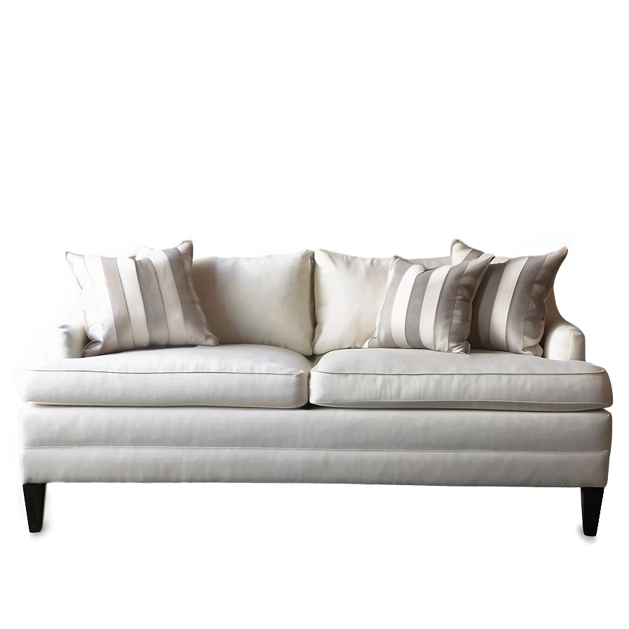 Traditional White Sofa Png 44 PNG Image