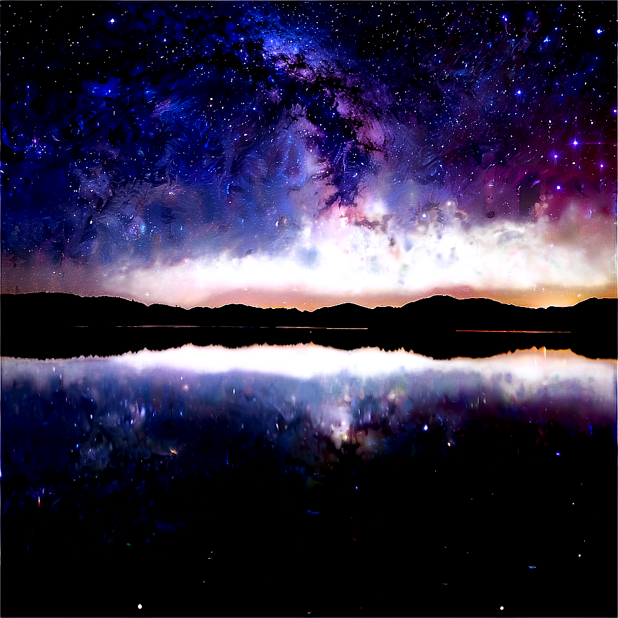 Tranquil Stardust Lake Png Hof39 PNG Image