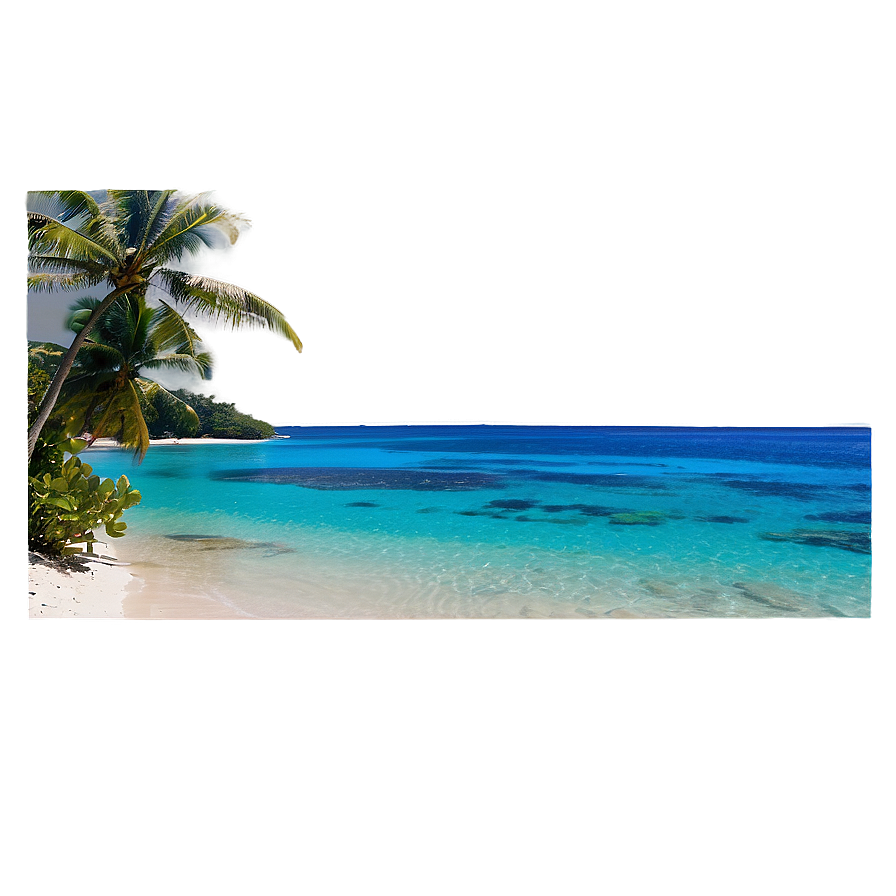 Tranquil Tropical Lagoon Png Gck PNG Image