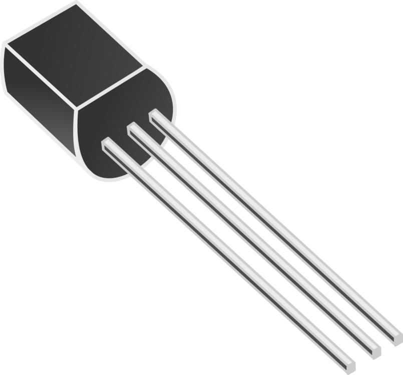 Transistor Component Illustration PNG Image