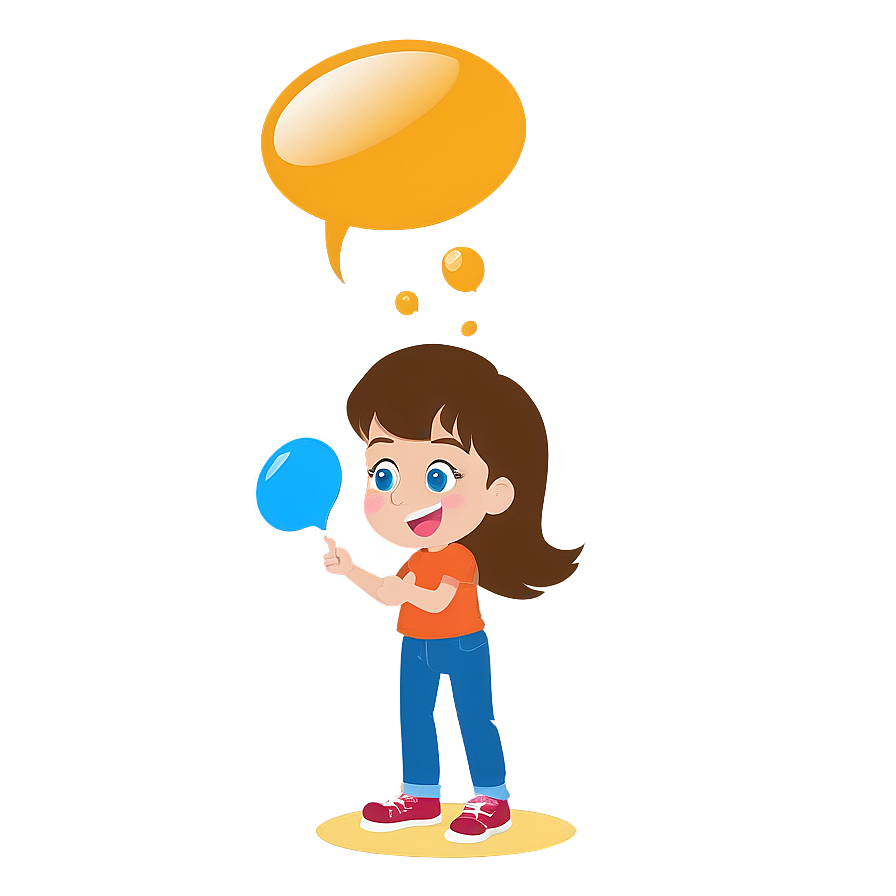 Transparent Background Talk Bubble Png 15 PNG Image