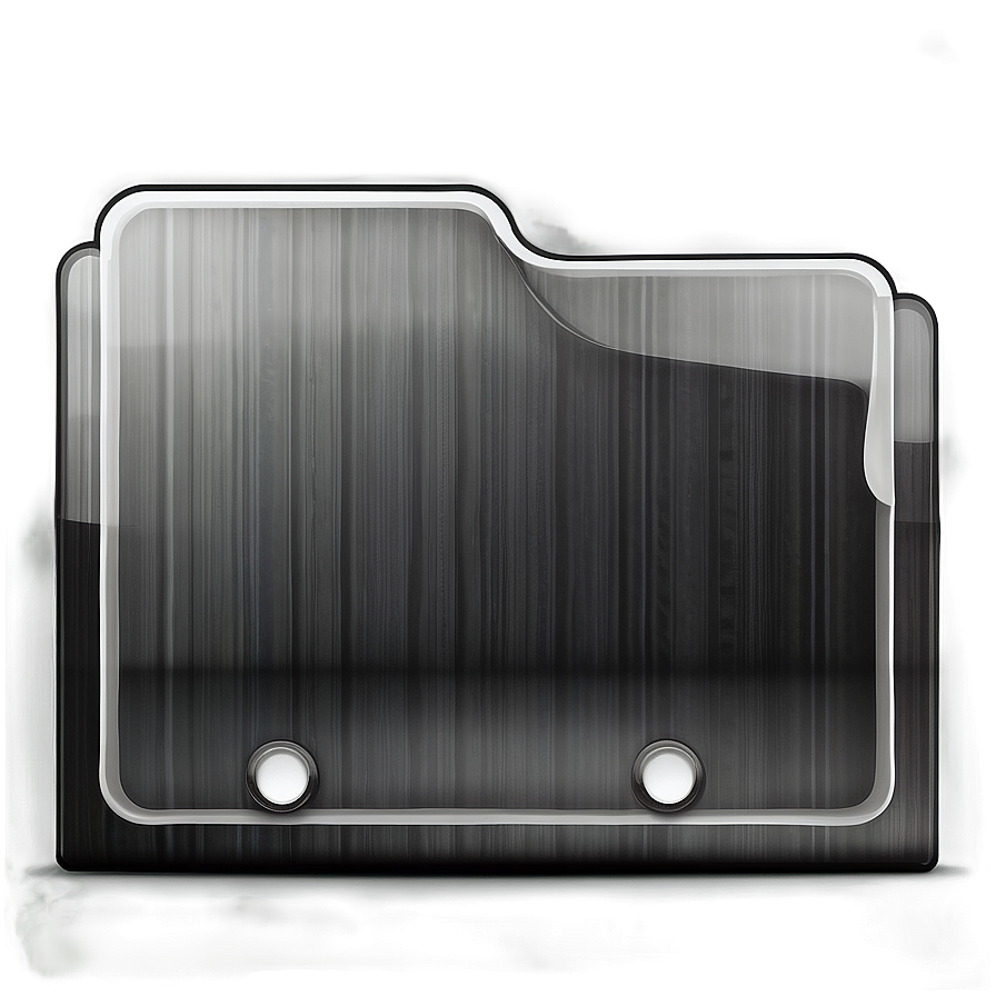 Transparent Black Folder Icon Png Jem PNG Image