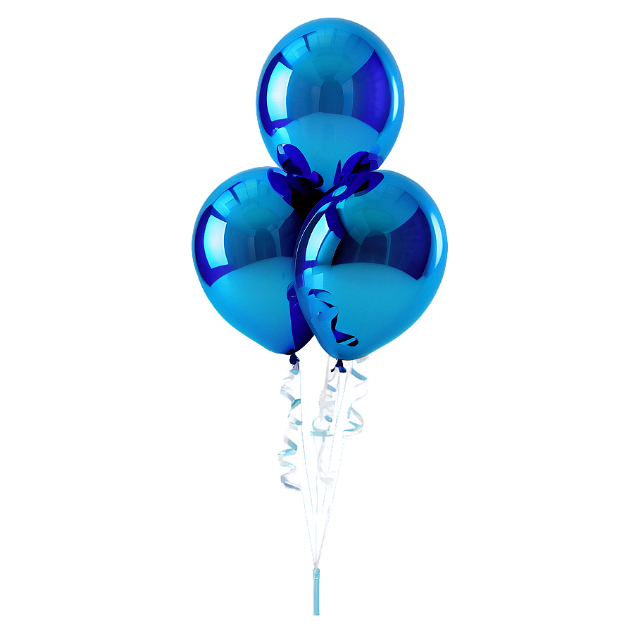 Transparent Blue Balloons Png Ukr PNG Image