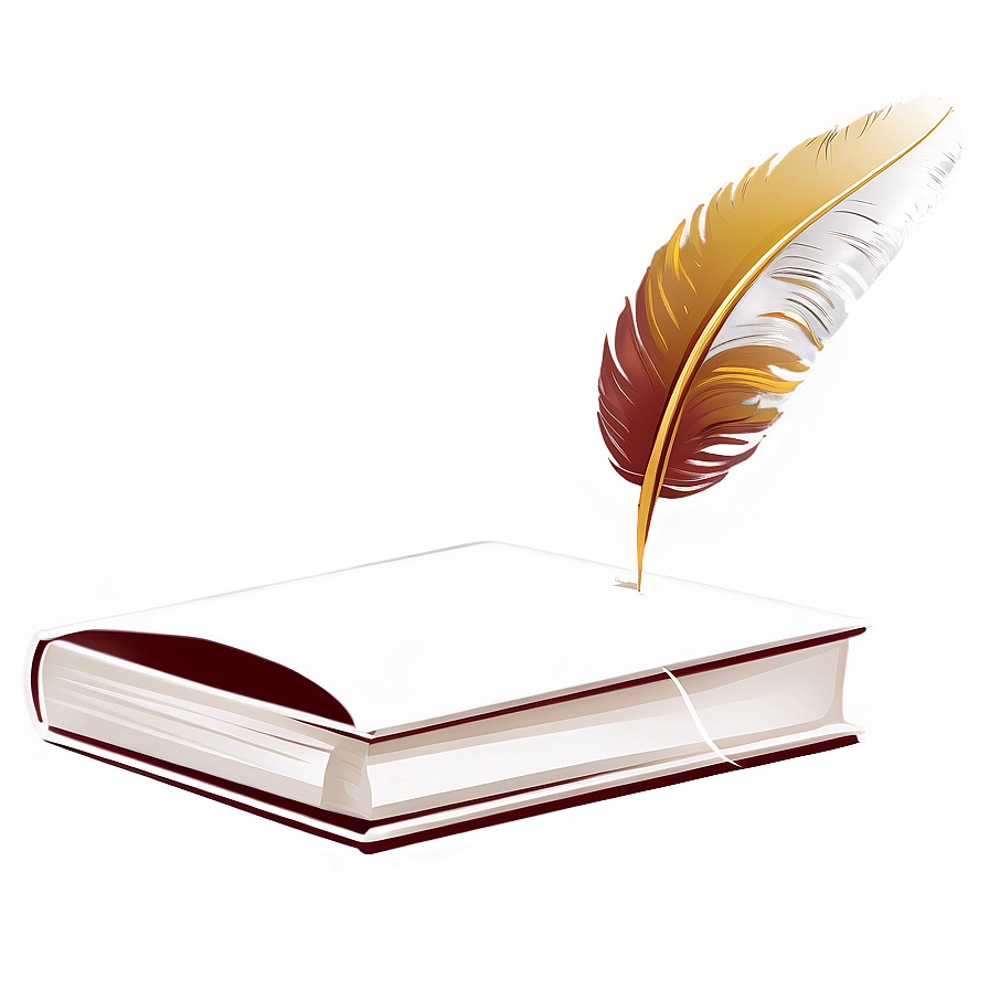 Transparent Book And Quill Png Ygi62 PNG Image