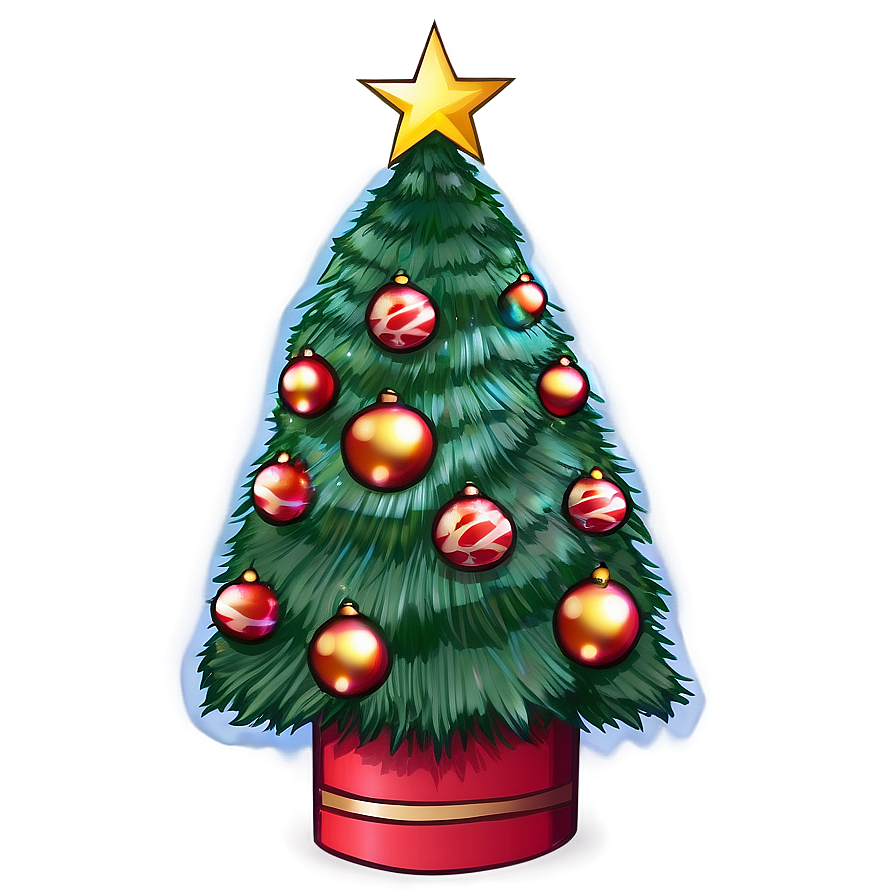 Transparent Christmas Tree Sketch Png 05262024 PNG Image