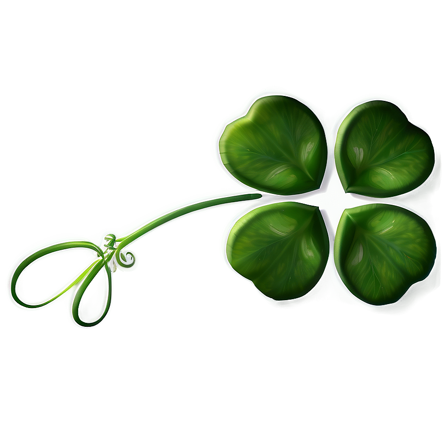 Transparent Four Leaf Clover Png 05252024 PNG Image