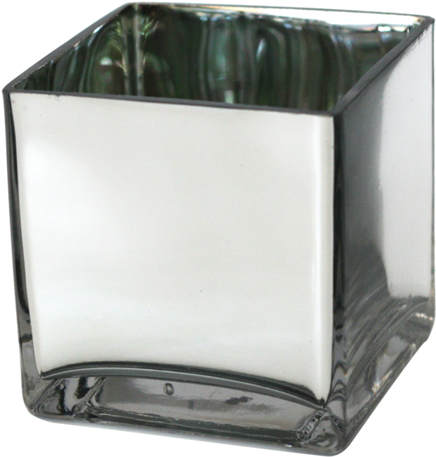 Transparent Glass Cube PNG Image