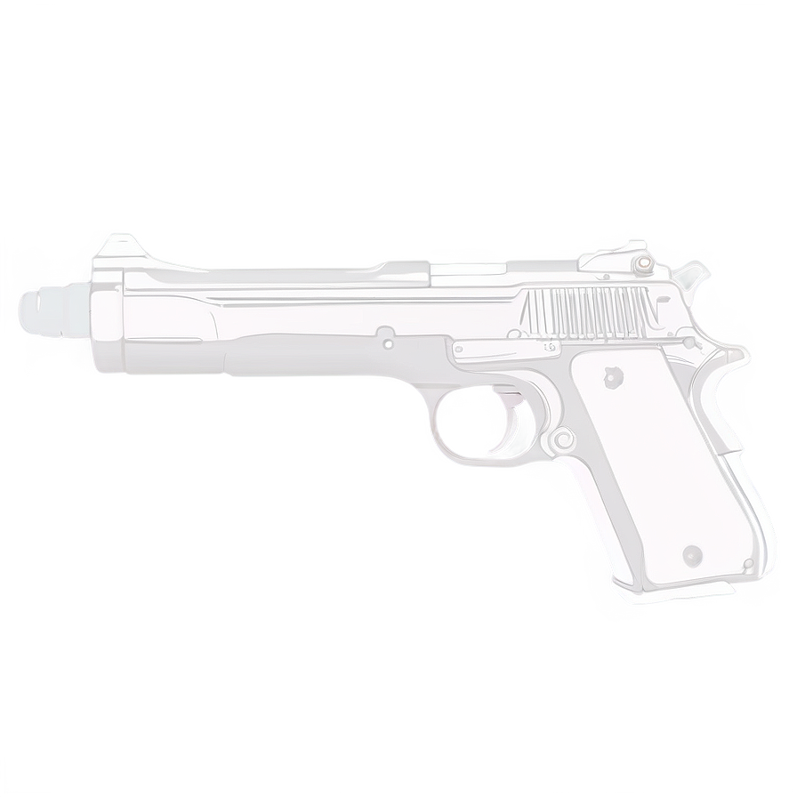 Transparent Gun Silhouette Png 05252024 PNG Image