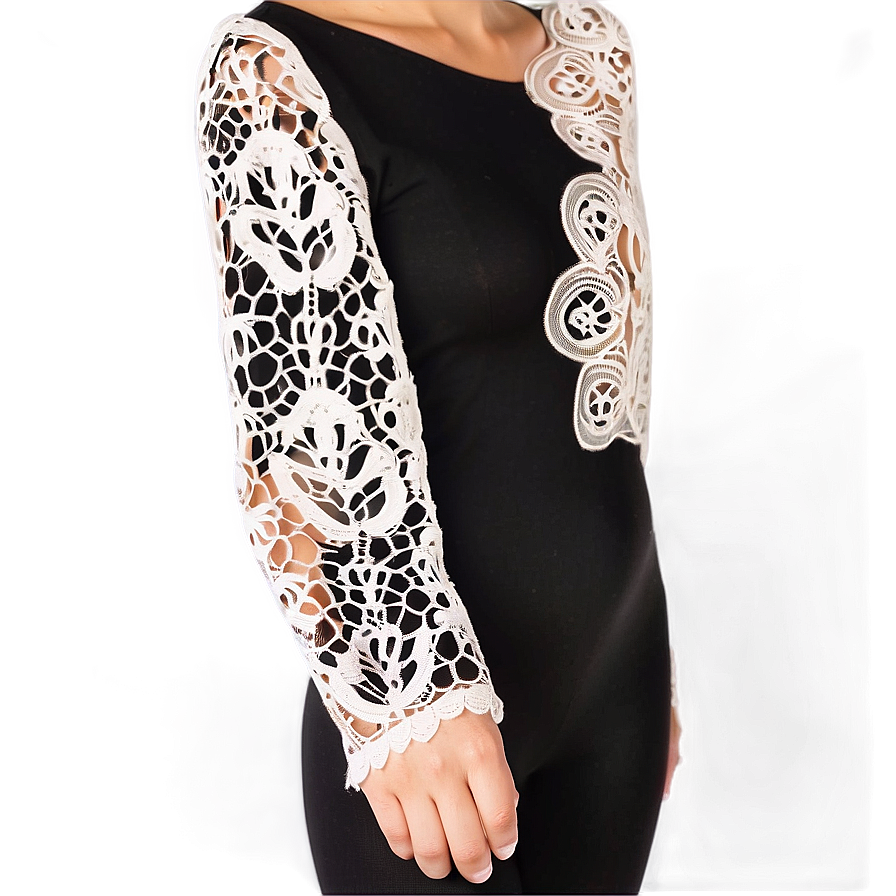 Transparent Lace Sleeve Png Oqs36 PNG Image