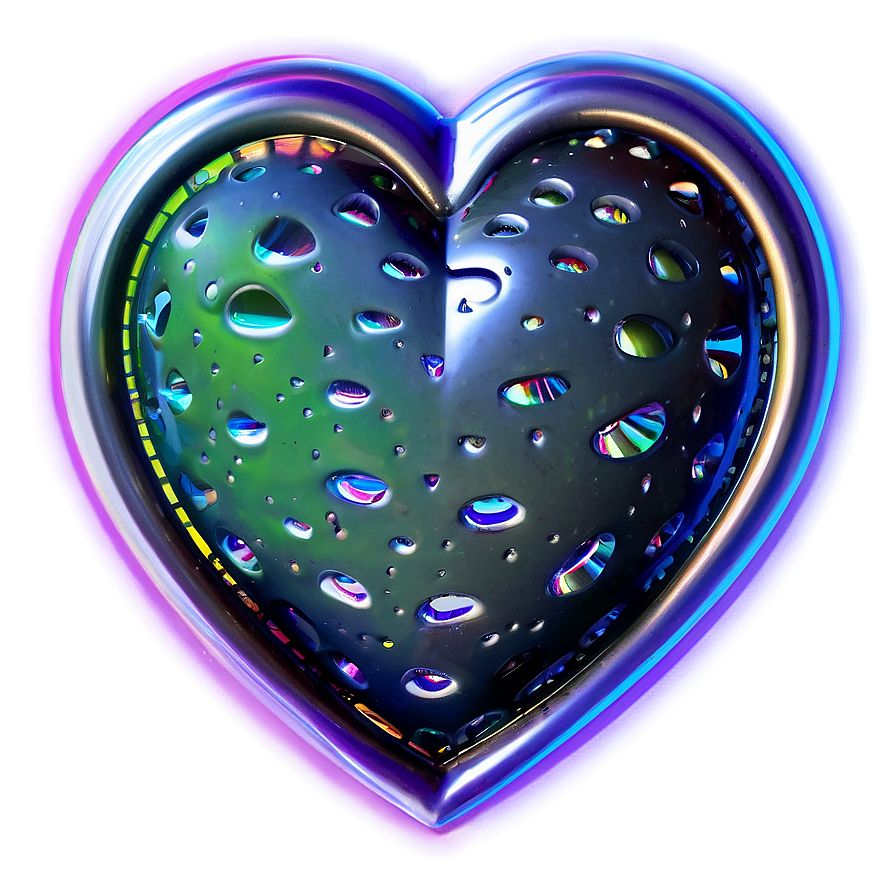 Transparent Neon Heart Png Cfg PNG Image