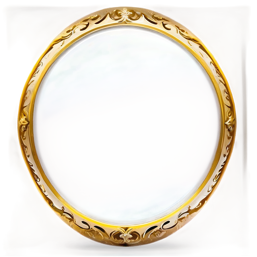 Transparent Oval Border Png 74 PNG Image