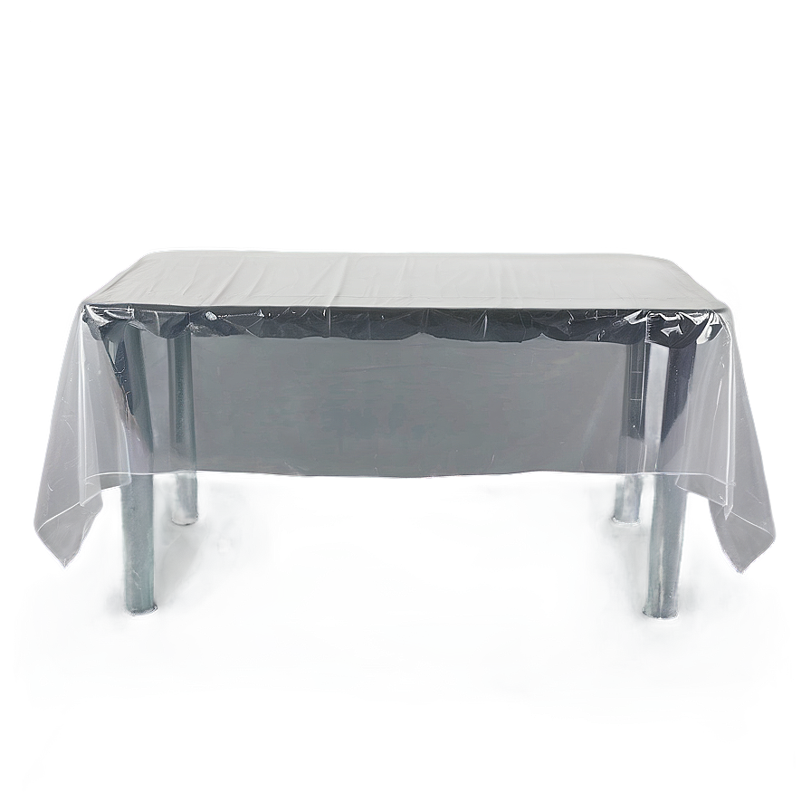 Transparent Plastic Table Cloth Png 06292024 PNG Image